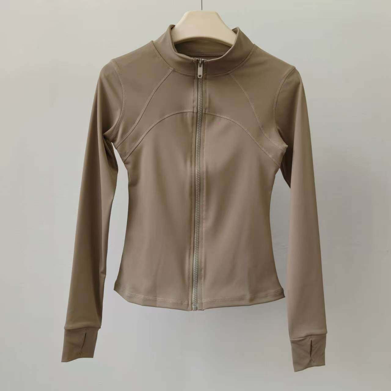 Pilates Yoga Fit - Yoga Clothing Jacket Slimming Stand-up Collar