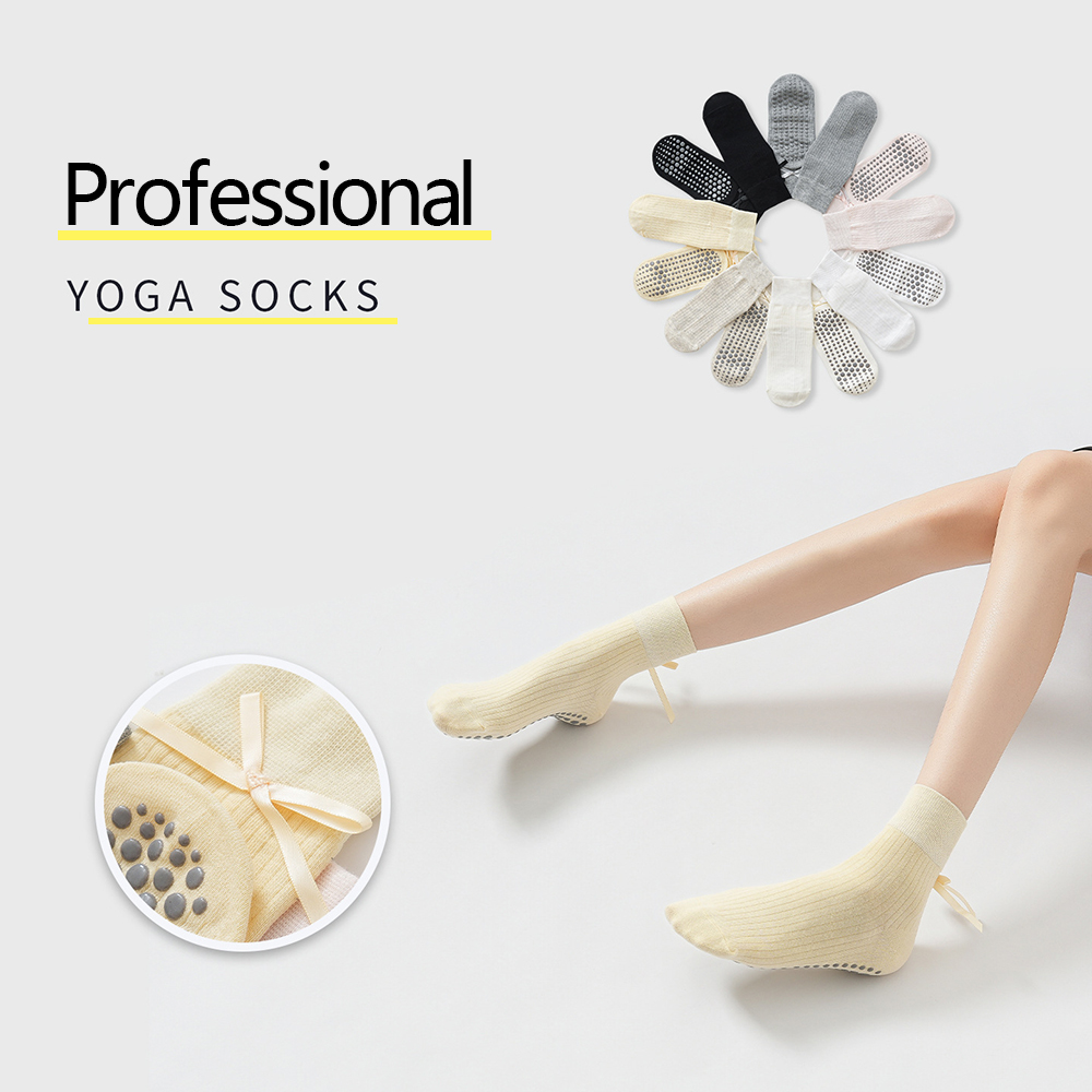Pilates & Yoga Wohlfühlen Forchheim - Cute Bowknot Yoga Socks Girls Sweet