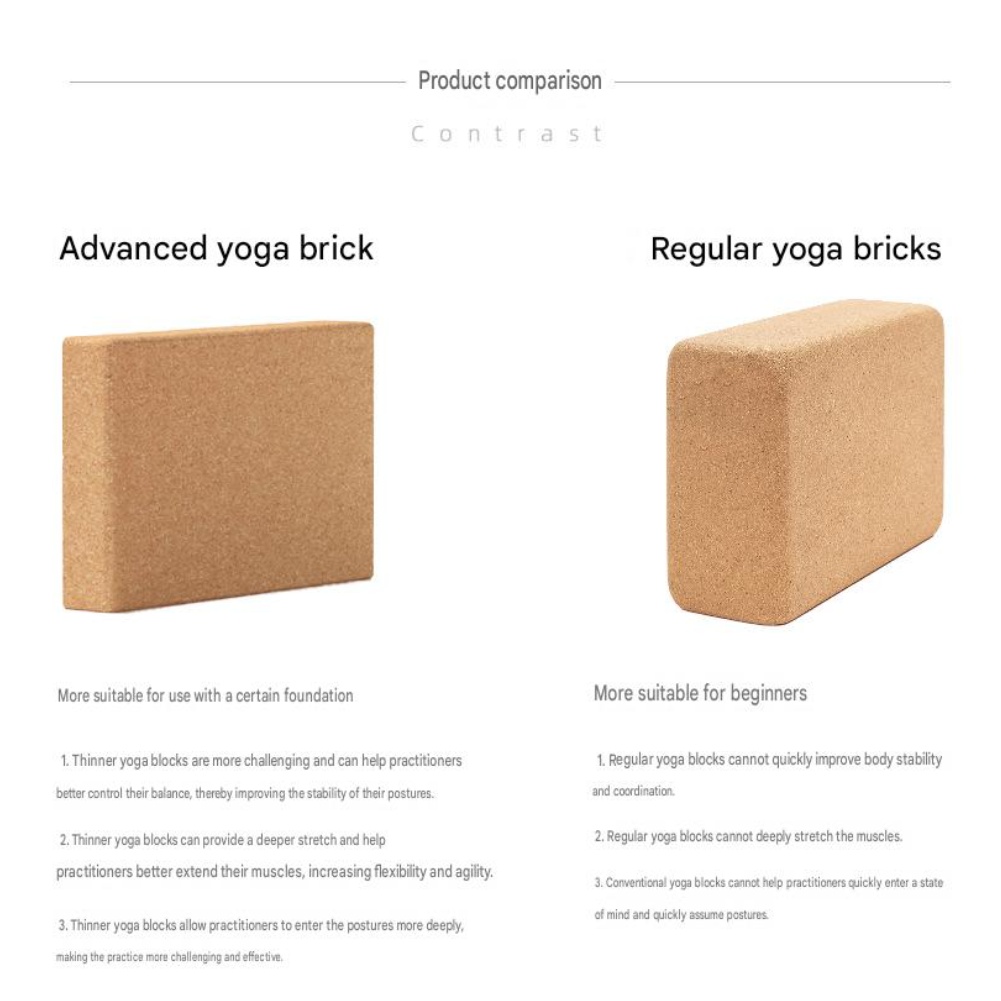 Natural Cork Exercise Block Wi - Pilates X Yoga recension och pris