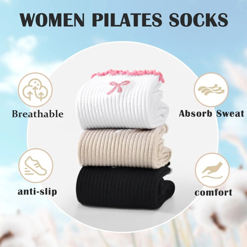 Professional Yoga Socks, Cotto - Pilates & Yoga Wohlfühlen Forchheim recension och pris