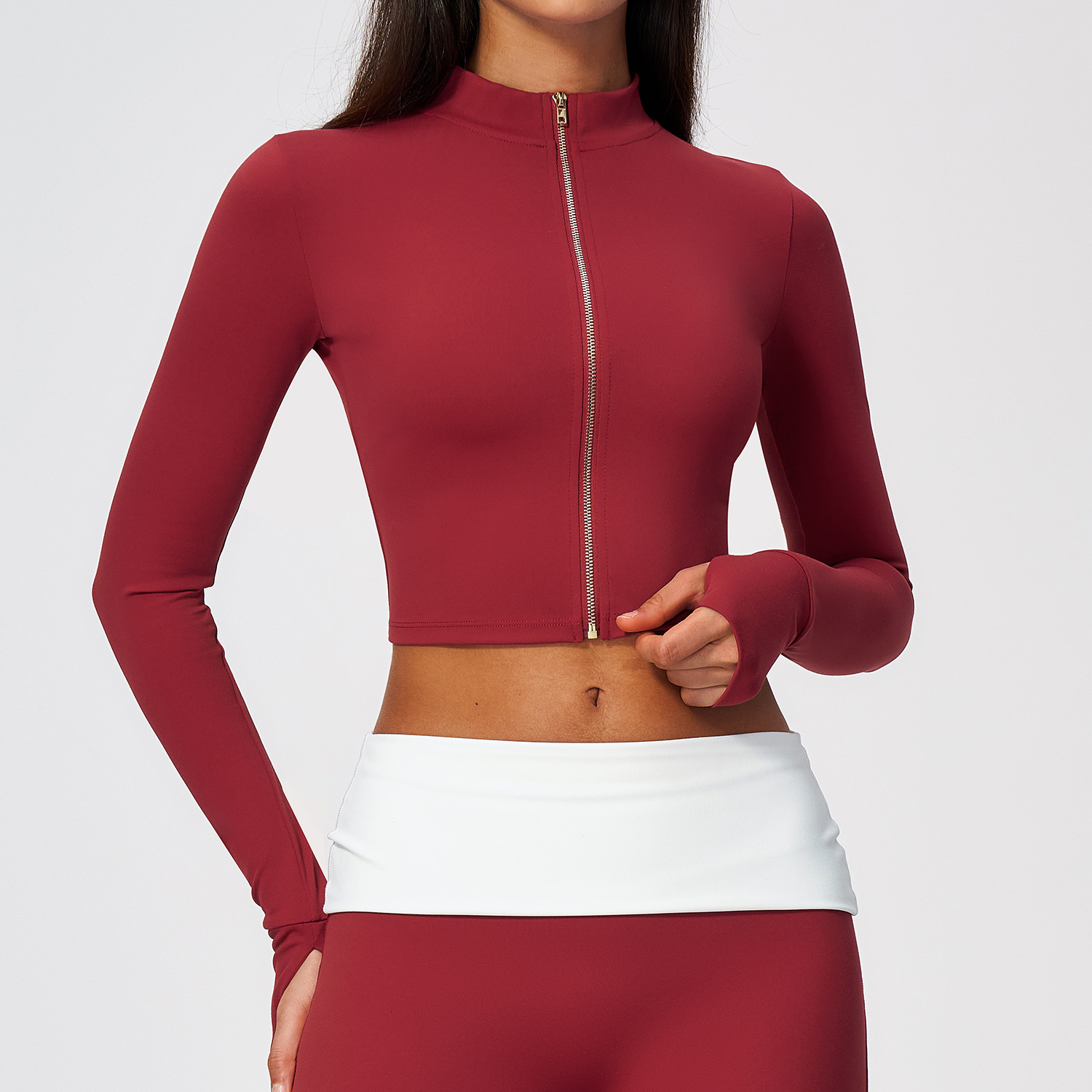 Long Sleeve Yoga Jacket Cloud  - Pilates Yoga Fit recension och pris