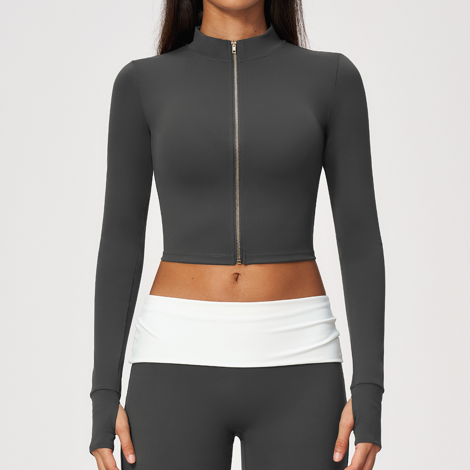 Long Sleeve Yoga Jacket Cloud  - Pilates Yoga Fit recension och pris