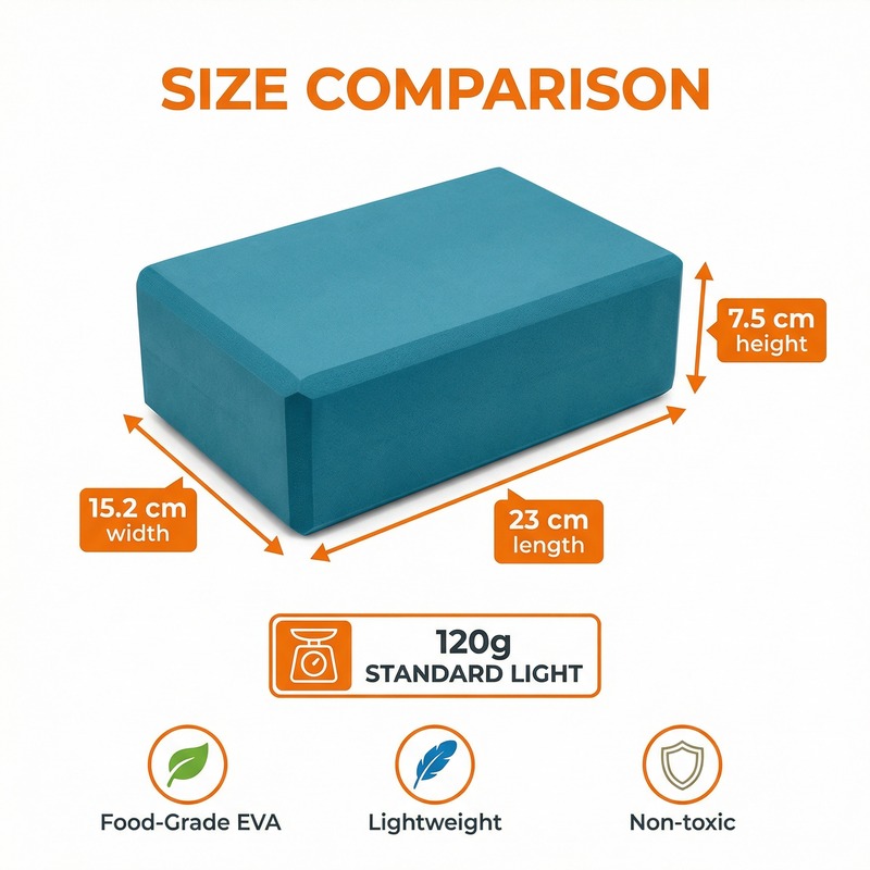 High-Density EVA Yoga Blocks   - Pilates X Yoga recension och pris