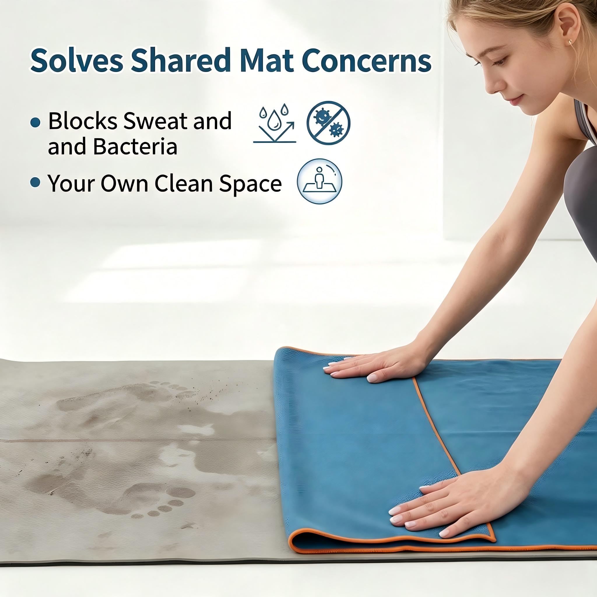 HAPBEAR Non Slip Yoga Mat Towe - Pilates X Yoga recension och pris