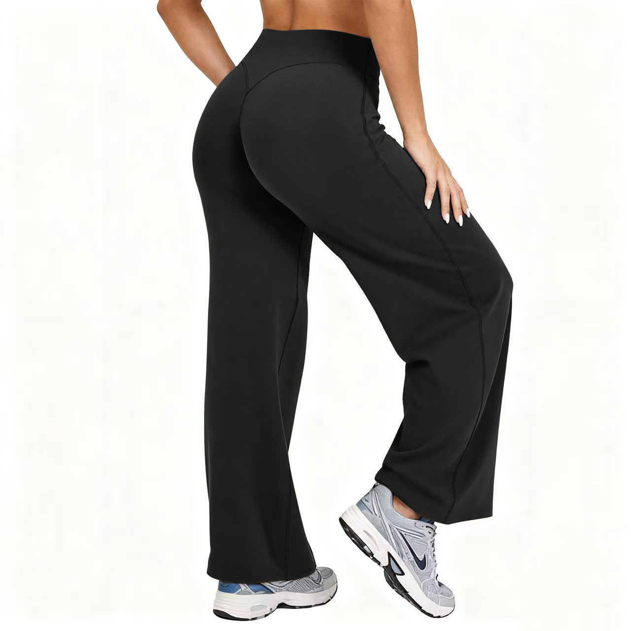 Women Plus Size Yoga Wide-leg  - Pilates & Yoga Wohlfühlen Forchheim recension och pris