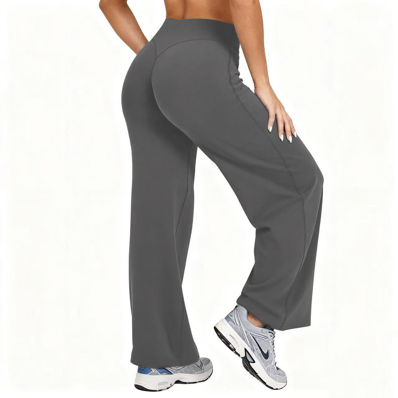 Women Plus Size Yoga Wide-leg  - Pilates & Yoga Wohlfühlen Forchheim recension och pris