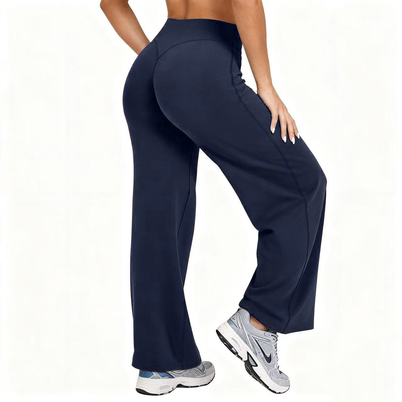 Women Plus Size Yoga Wide-leg  - Pilates & Yoga Wohlfühlen Forchheim recension och pris