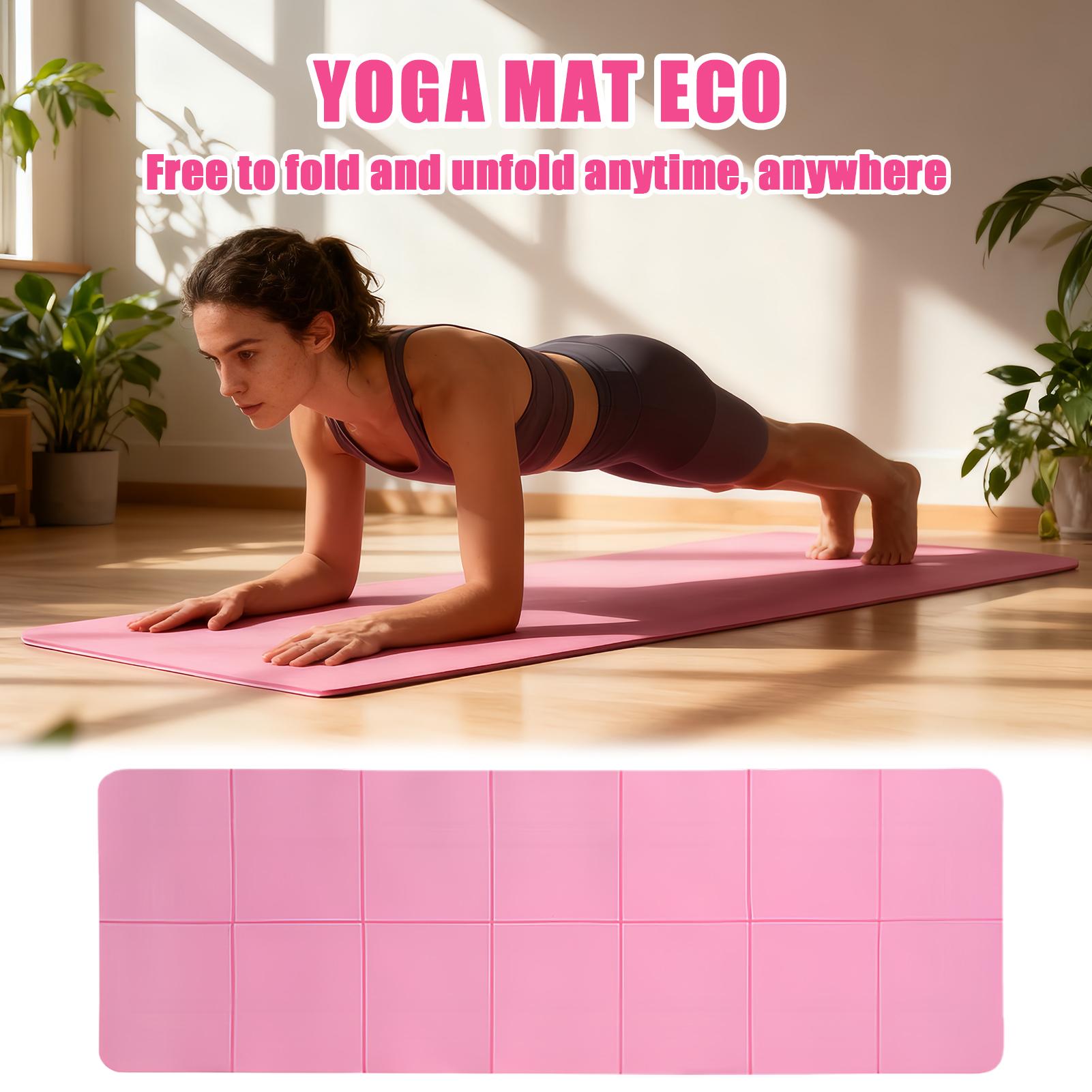 Yoga Mat Foldable 72 X 24 Inch - Pilates X Yoga recension och pris