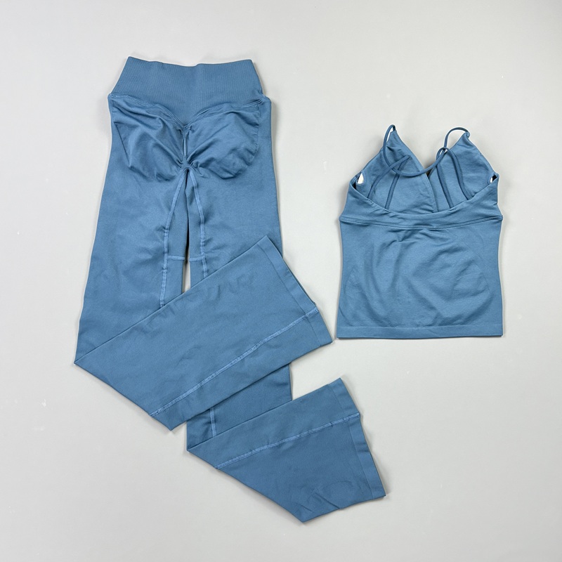 2Pcs Women Seamless Yoga Worko - Pilates Yoga Fit recension och pris